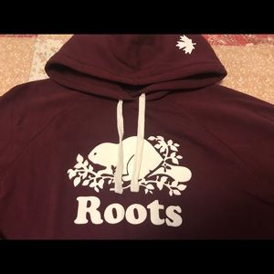 Roots Original Northern Red Kanga Hoody